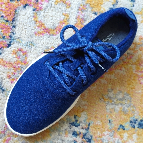Allbirds x Sam's Club Wool Runners Merino Athletic Sneakers Blueberry Cream 10 - Picture 8 of 15